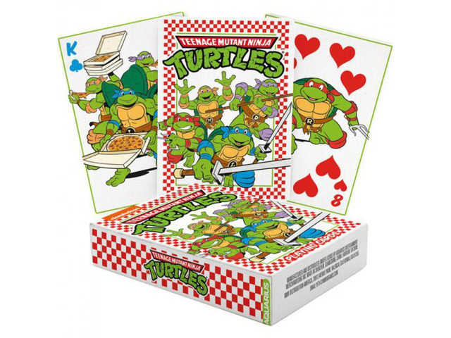 TMNT Pizza Playing Cards