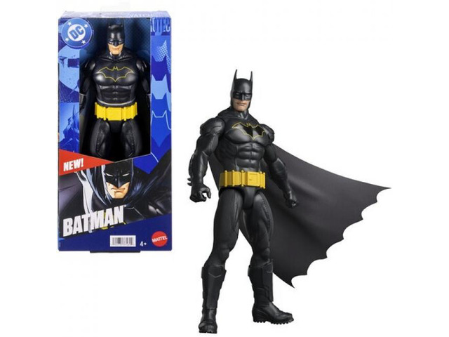 Mattel DC Premiere Batman 12' Action Figure with Classic Comic Styling and 7 Points of Articulation