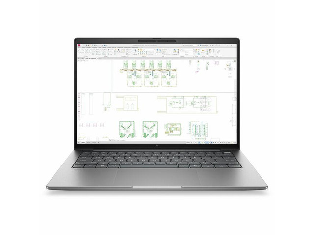 HP ZBook 8 G2i 14' Copilot+ PC Mobile Workstation - Intel Core Ultra 7 356H - 16 GB - 512 GB SSD - Windows 11 Pro - NVIDIA RTX PRO 500 6GB - Webcam...