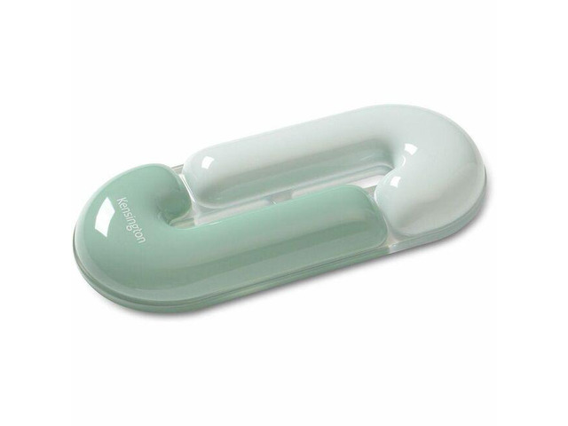 Kensington Duo Gel Wrist Rest - 0.71' Height x 7.40' Width x 3.27' Depth - Green - Polyurethane - K62829WW