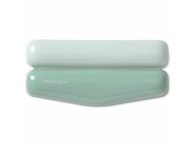 Kensington Duo Gel Wrist Rest - 0.76' Height x 6.69' Width x 3.09' Depth - Green - Polyurethane - K62827WW