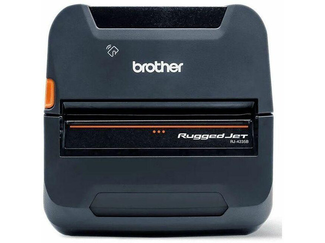 4Inch Rugged Mobile Printer with WiFi and Bluetooth Wireless Technology - 4' Print Width - 5 in/s Mono - For PC, Mac, Android