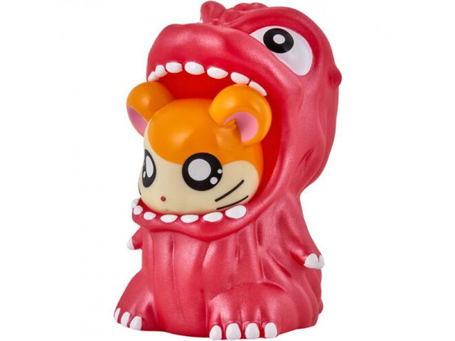 Bandai Godzilla x Hamtaro Movie Monster Series GODZIHAM-KUN Metallic Red Figure - 92502