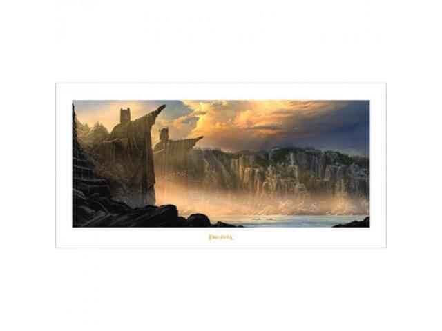 WETA Workshop - Lord of the Rings - The Argonath - Pillars of the Kings Art Print