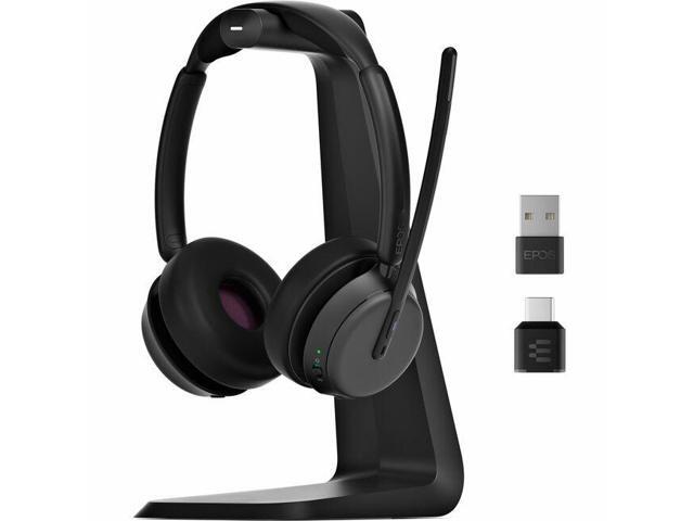 EPOS IMPACT 1000 Headset - Microsoft Teams Certification - Stereo - Wireless - Bluetooth - 98 ft - Over-the-head, On-ear - Binaural - Supra-aural -...