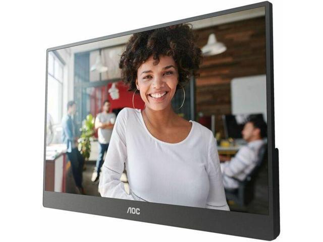 AOC 16T30 16' Class Full HD LED Monitor - 16:9 - 15.6' Viewable - In-plane Switching (IPS) Technology - WLED Backlight - 1920 x 1080 - 16.2 Million.