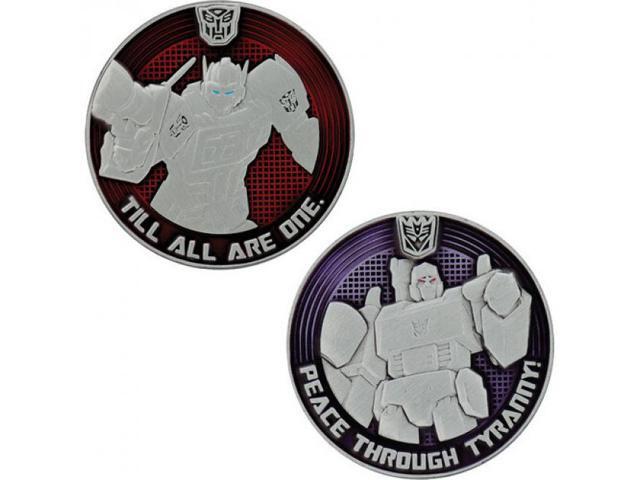 Transformers - Limited Edition Coin - G1 Autobots vs Decepticons