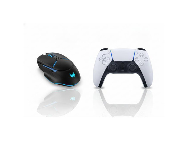 Acer Predator Cestus 530 Wireless Gaming Mouse Black + PlayStation 5 DualSense Wireless Controller Acer Predator Cestus 530 Wireless Gaming Mouse Black + PlayStation 5 DualSense Wireless Controller
