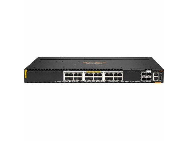 Aruba CX 6300 Ethernet Switch - 24 Ports - Manageable - Gigabit Ethernet, 2.5 Gigabit Ethernet, 5 Gigabit Ethernet, 50 Gigabit Ethernet -...