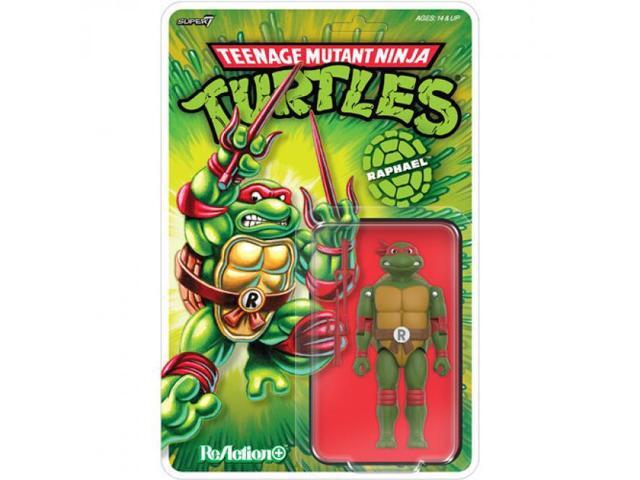 Super7 - Teenage Mutant Ninja Turtles - ReAction+ Wv1 - Raphael (TMNT)