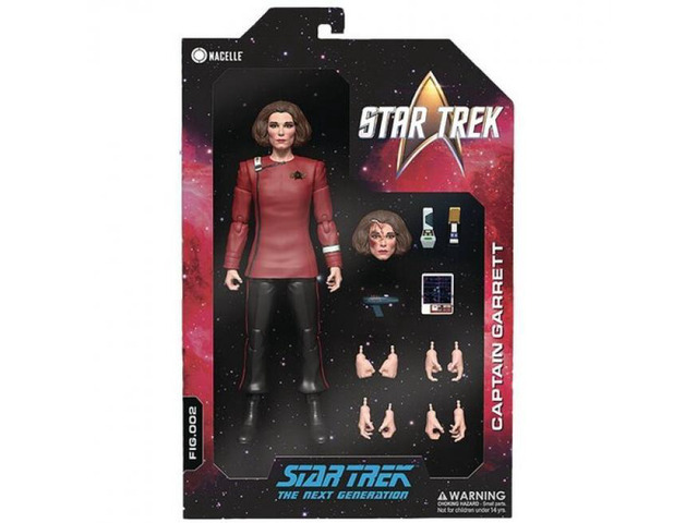 Nacelle Company Star Trek The Next Generation Yesterday's Enterprise Captain Garrett Action Figure - CAPTGARRETT