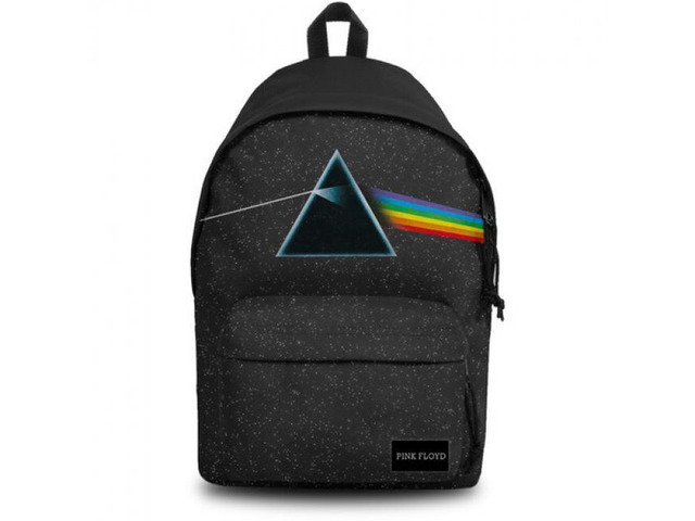 Rocksax - Pink Floyd - Dark Side of the Moon Logo - Daypack with Laptop Pocket (Black)