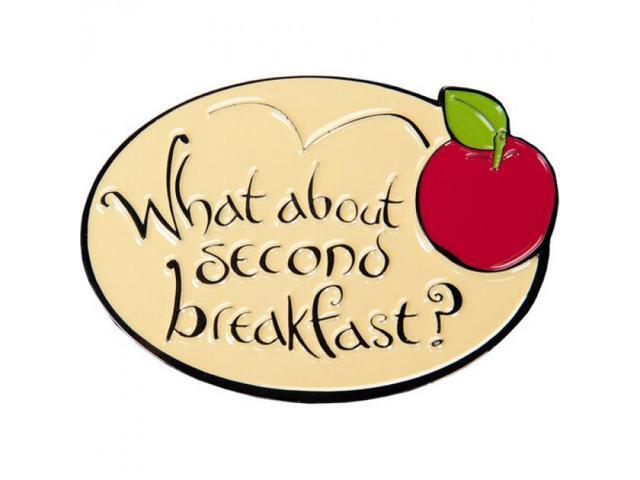 WETA Workshop - The Lord of the Rings Trilogy - What About Second Breakfast? Enamel Magnet