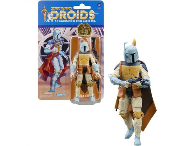 Hasbro Star Wars: Droids - Black Series - Boba Fett Action Figure - G32285X00