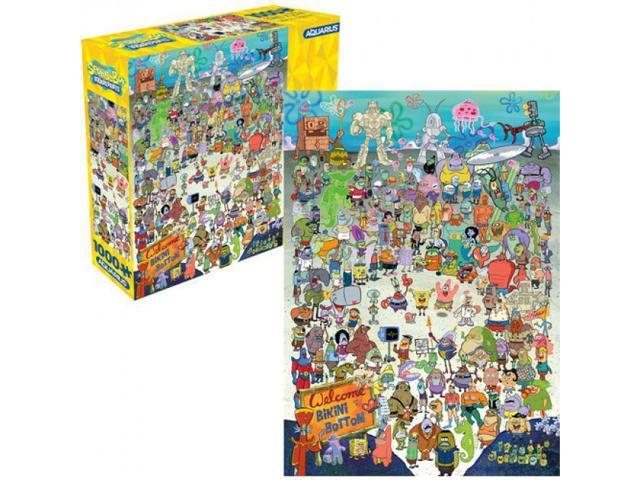 SpongeBob SquarePants - 1000 Piece Jigsaw Puzzle - Cast
