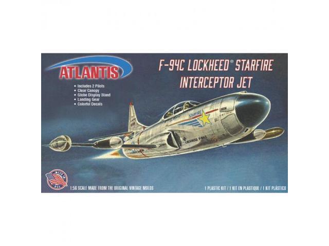 Lockheed F-94C Starfire Interceptor with Swivel Stand 1:56 Scale Model Kit
