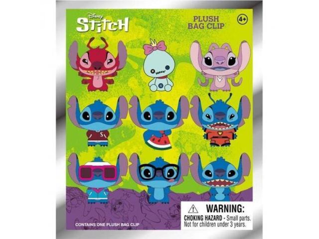 Monogram - Stitch Plush Bag Clip - 85740