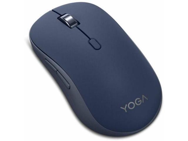 Lenovo Yoga Bluetooth Silent Mouse (Cosmic Blue, NA) - PC - Full-size Mouse - Optical - Wireless - Bluetooth - Cosmic Blue - 4000 dpi - Scroll...