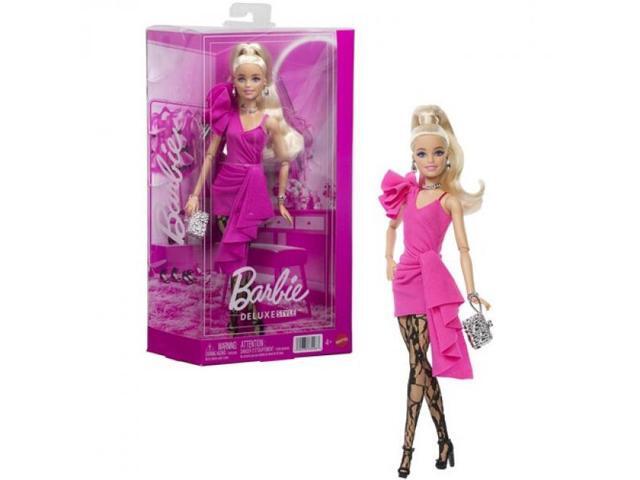 Barbie Deluxe Style Pink & Black Tights