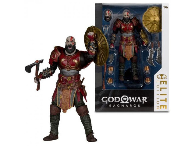 McFarlane Toys Elite Edition #12 - God of War - Kratos (God of War Ragnarok) 7' Deluxe Action Figure - 11819