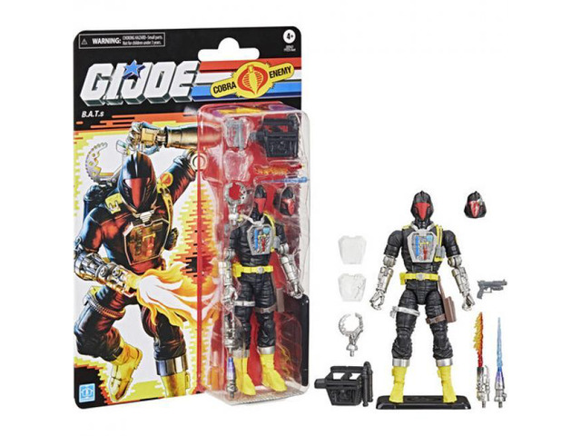 Hasbro G. I. Joe - Classified Series: Retro Cardback - B. A.T. (Battle Android Trooper) Action Figure - G09625X00