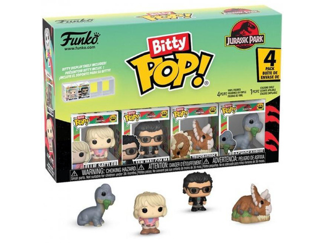 Funko Bitty POP!: Jurassic Park - Triceratops 4-Pack - 92953