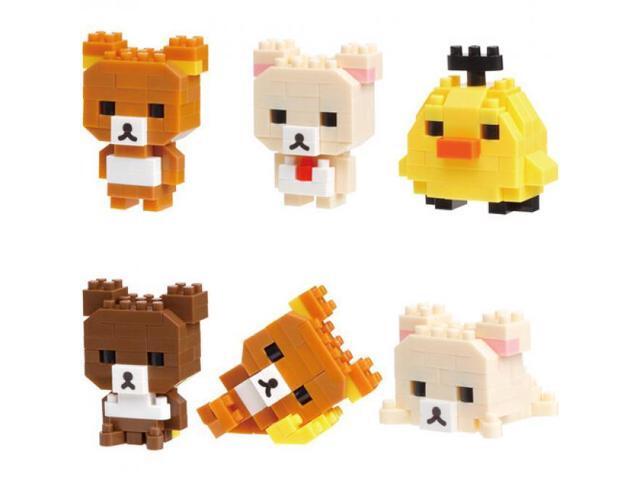 Nanoblock - Rilakkuma - Mininano Blind Box - Characters vol.1 6ct PDQ
