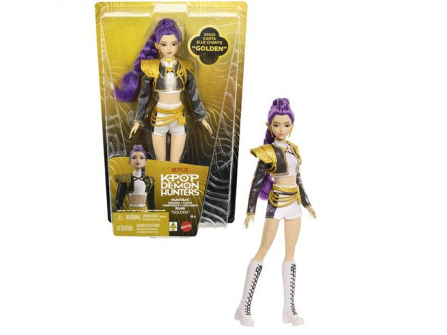 Mattel KPop Demon Hunters HUNTR/X: Rumi 'Golden' Singing Doll (KPDH) - JRN40