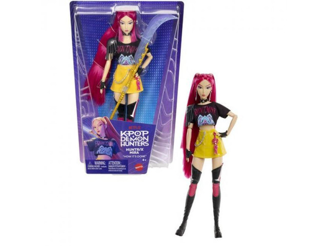 Mattel KPop Demon Hunters HUNTR/X: Mira 'How It's Done' Doll (KPDH) - JRN36