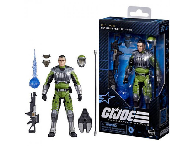 Hasbro G. I. Joe - Classified Series - #177, Seymour 'Sci-Fi' Fine Action Figure - G10745X00