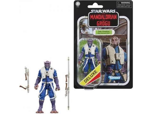 Hasbro Star Wars: The Mandalorian and Grogu - Vintage Collection - Zeb Orrelios Action Figure - G27665L00