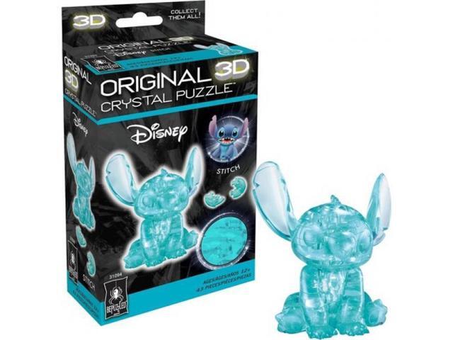University Games BEPUZZLED - Disney - Stitch (blue) 3D Crystal puzzle - 31094