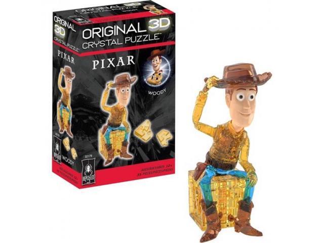 University Games BEPUZZLED - Disney - Toy Story Woody 3D Crystal puzzle - 32179