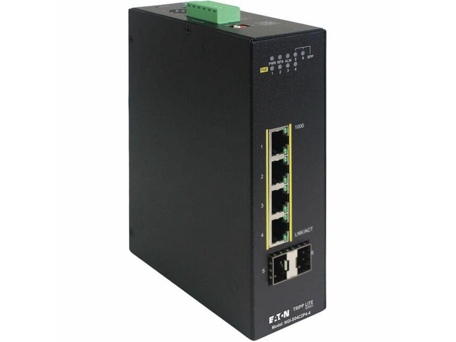Tripp Lite series NGI-S04C2P4-4 Ethernet Switch - 4 Ports - Manageable - Gigabit Ethernet, Fast Ethernet, Ethernet - 1000Base-T, 1000Base-SX/LX,...