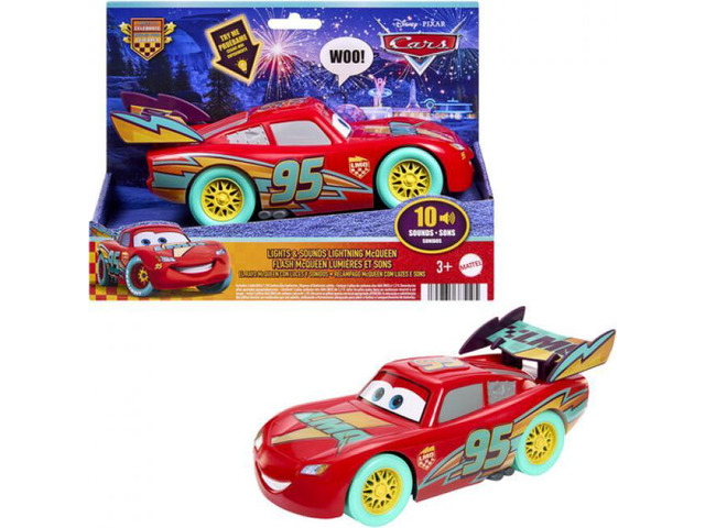 Disney / Pixar Cars Race to Celebrate Lights & Sounds Lightning McQueen Vehicle