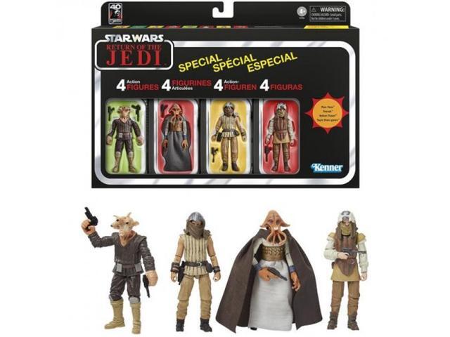 Hasbro Star Wars: Return of the Jedi - Vintage Collection - Jabba's Court Denizens Action Figure 4-Pack - F69865L00