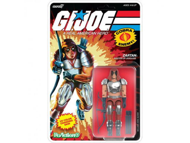 G. I. Joe - ReAction+ Wv9 - Zartan (Comic)
