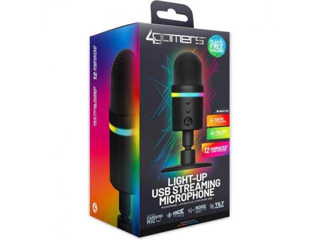 PC Accessory: 4Gamers Light Up Streaming Microphone