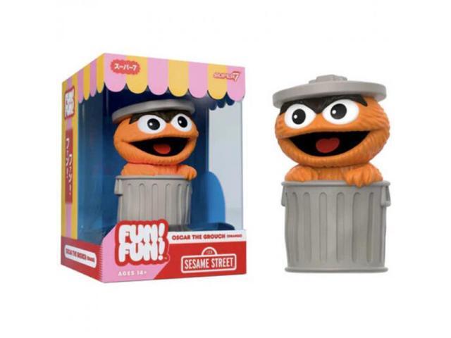 Super7 - Sesame Street - FUN! FUN! - Oscar the Grouch (Orange)