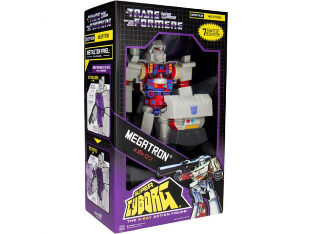 Super7 Transformers Super Cyborg - Megatron (G1 Clear Chest) - SU-TRANW01-MEG-01