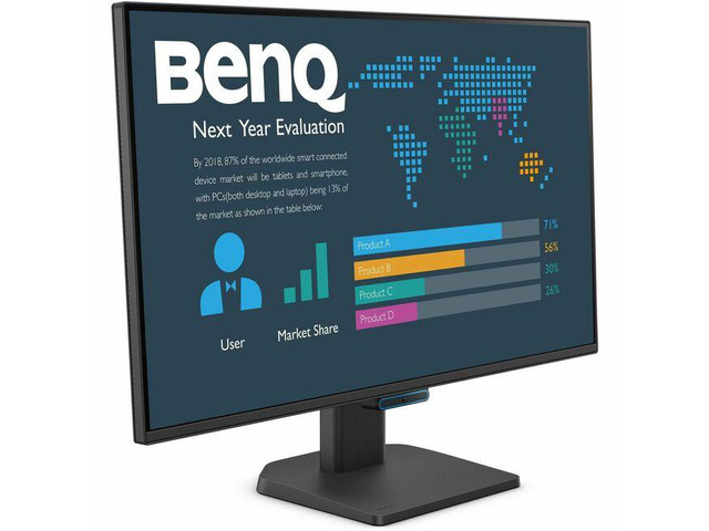 BenQ BL2790C 27' Class Full HD LED Monitor - 16:9 - Black - 27' Viewable - In-plane Switching (IPS) Technology - LED Backlight - 1920 x 1080 - 16.7...