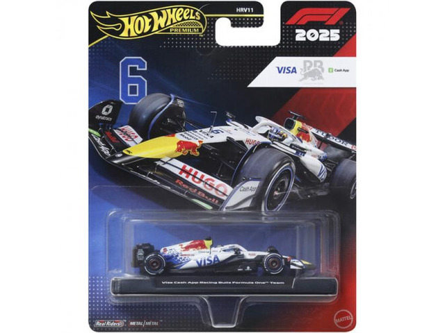 Hot Wheels Premium Visa Cash App Racing Bulls F1 Team #6