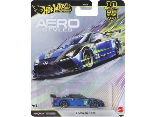 Hot Wheels Premium: A?ro Styles Lexus RC F GT3