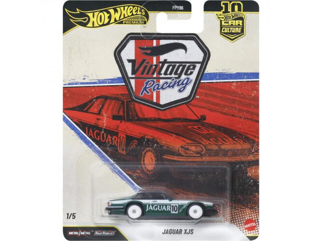Hot Wheels Premium: Vintage Racing Jaguar XJS