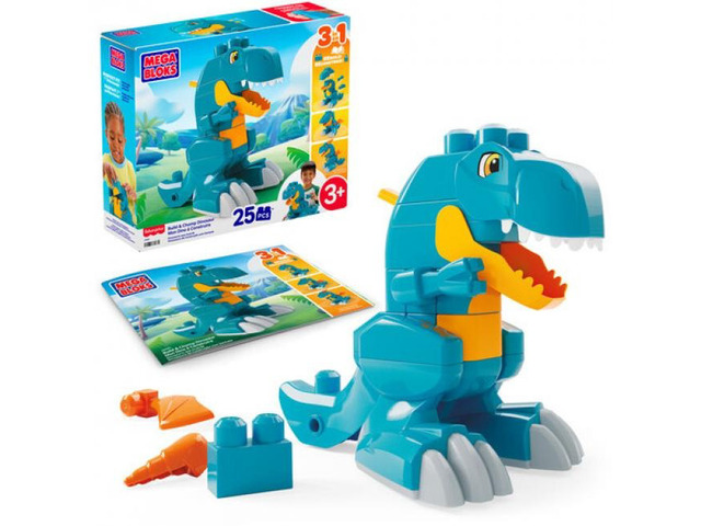 MEGA BLOKS Preschool Build & Chomp Dinosaur