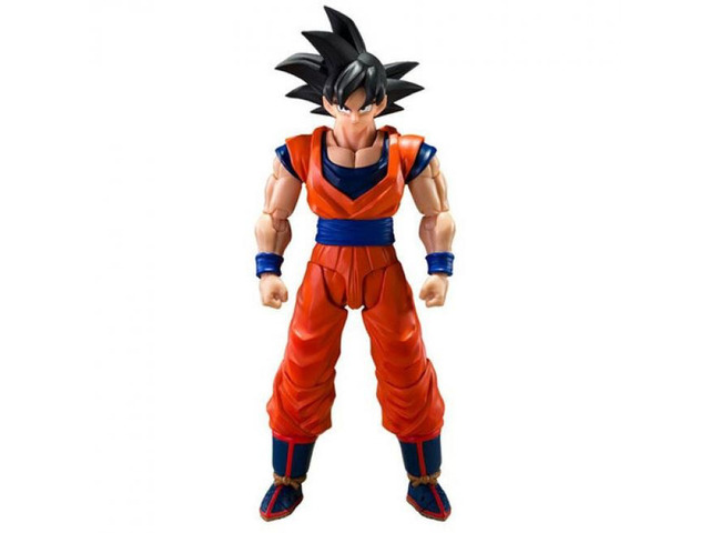 Tamashii Nations - Dragon Ball Z - S. H.Figuarts - Son Goku Kind-Hearted Saiyan Action Figure - BAS69783