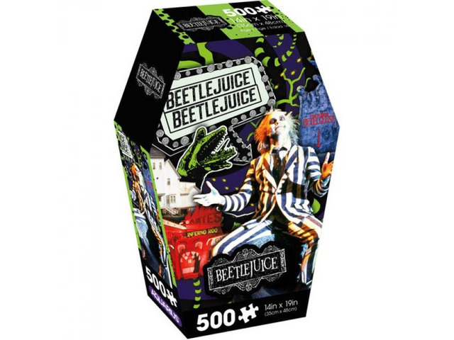 Beetlejuice - Coffin Box 500 Piece Jigsaw Puzzle
