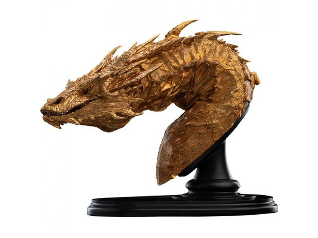 Weta Workshop - The Hobbit Trilogy - Smaug the Golden Limited Golden Bust Edition - 87-02-05030