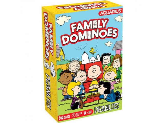 Peanuts Family Dominoes Game