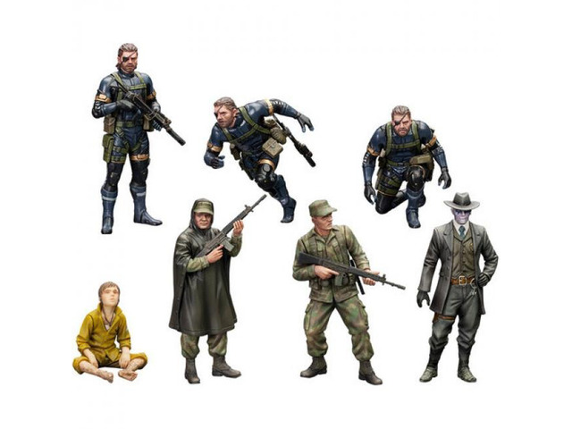 Kotobukiya - Metal Gear Solid V: Ground Zeroes - MGS Zeroes Model Kit Set